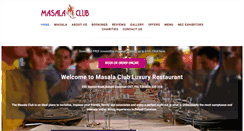 Desktop Screenshot of masalaclub.co.uk